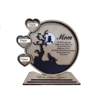 Personalized wooden plaque