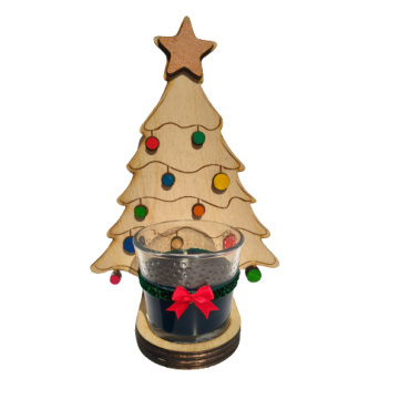 Pine XMas Tree Candle