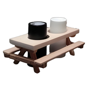 Salt & Pepper Condiment Holder