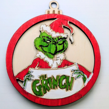 Grinch Ornament