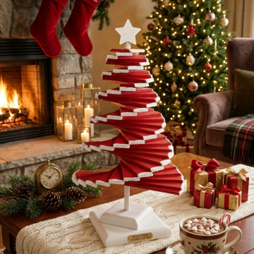 Miniature pine wood XMas Tree