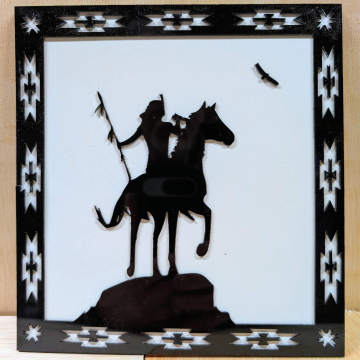 Indian Warrior Wall Hanging