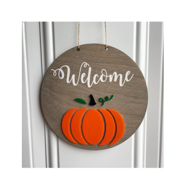 Fall Welcome Sign