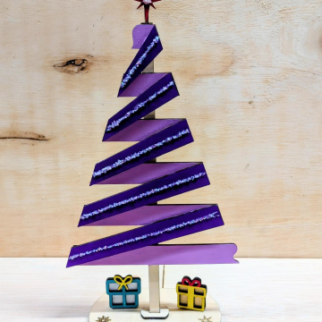 Ribbon Christmas Tree Decor