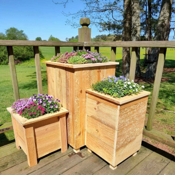 3 Tier Flower boxes