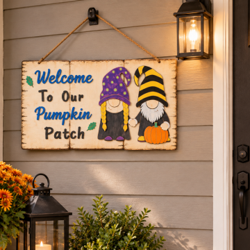 Welcome guests or decorate for fall with these cute gnomes!