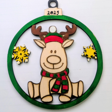 Moose Ornament